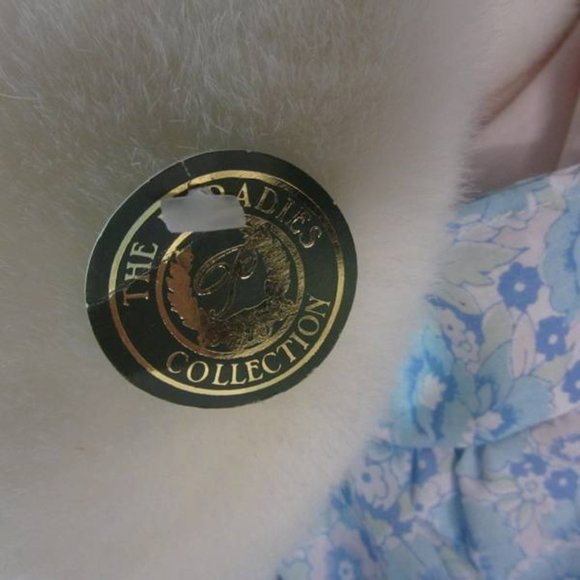 Paradies 20" Soft Bunny with Long Floppy Ears in Outfit with Tags Vintage - Picture 4 of 5